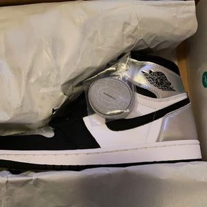 Jordan 1 Silver toe $200, and I ship for free.